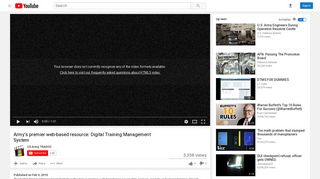 Digital Training Management System - YouTube