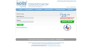 Texas Online Defensive Driving Courses - Existing Student Login
