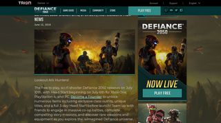 Defiance 2050: Launch Date, Open Beta, and Founder's Pack News ...