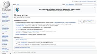 Remote access - Wikipedia