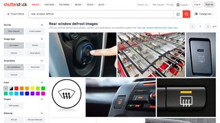 Rear Window Defrost Images, Stock Photos & Vectors | Shutterstock