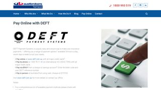 Pay Online with DEFT | Austbrokers Terrace Insurance | Adelaide ...