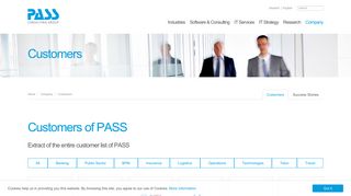 Customers - PASS Consulting Group