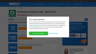 10% Off Deichmann Discount Codes & Vouchers - February 2019