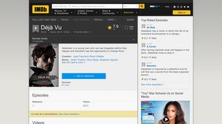 Déjà Vu (TV Series 2013– ) - IMDb