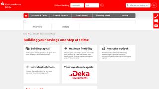 Deka Investment Funds - Saving money made easy - Kreissparkasse ...