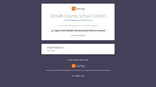 Itslearning - Dekalb County School District