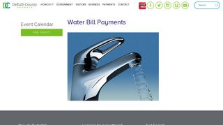 Water Bill Payments | DeKalb County, GA