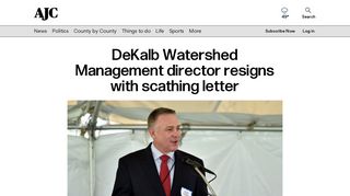 DeKalb Watershed Management director resigns with scathing letter