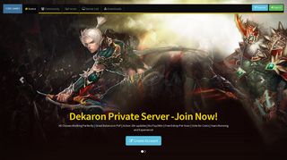 Dekaron-Download Top 100 Private Server A3 or A9