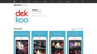 dekkoo on the App Store - iTunes - Apple
