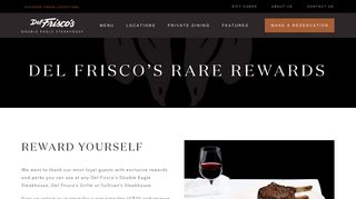 Rewards | Del Frisco's Double Eagle Steakhouse