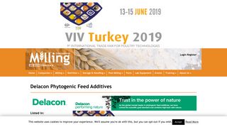 Delacon Phytogenic Feed Additives - International Milling Directory