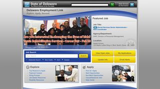 Delaware Employment Link: State of Delaware