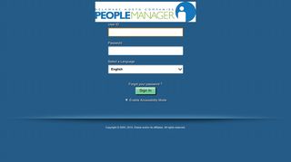 People Manager - Oracle PeopleSoft Sign-in