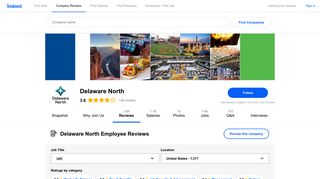 Delaware North Employee Reviews - Indeed