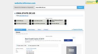 owa.state.de.us at Website Informer. Outlook. Visit Owa State.