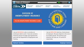 Division of Unemployment Insurance: State of Delaware