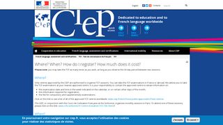 Where? When? How do I register? How much does it cost? | CIEP