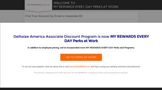 Find Your Account (by Email or Associate ID) - MY REWARDS EVERY ...