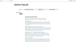Online Payroll: Delhaize America Hr Me Online Payroll