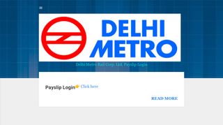 Delhi Metro Rail :: Payslip Login :: DMRC :: Salery Slip :: VINOD.NAIN
