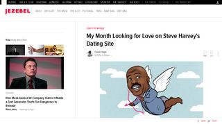 My Month Looking for Love on Steve Harvey's Dating Site - Jezebel