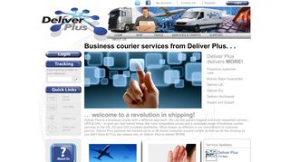 Deliver Plus Ltd.: Worldwide Parcel Delivery Services | Business courier