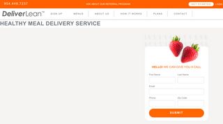 Deliverlean | Healthy Meal Delivery Service in South Florida