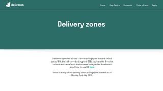 Delivery Areas - Roo Community Singapore - Deliveroo Riders