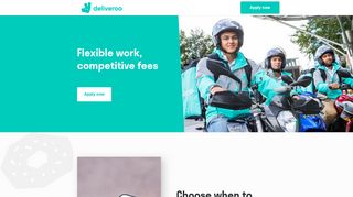 Ride with us - Apply now! - Deliveroo