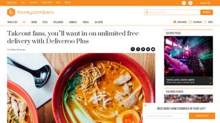 Unlimited free food deliveries with Deliveroo Plus Singapore ...