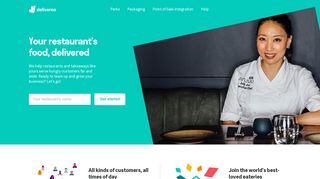 Sign up as a Deliveroo restaurant partner