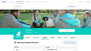 Working at Deliveroo in Cambridge: Employee Reviews | Indeed.co.uk