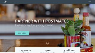 Postmates On-Demand Delivery | Become a Partner