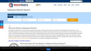 Delaware Warrant Search - SearchQuarry