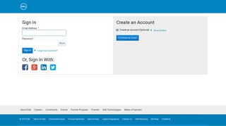 Create an Account - Dell
