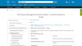 Dell Wyse Management Suite Version 1.0 Administrator's Guide