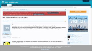 dell datasafe online login problem | Tech Support Guy