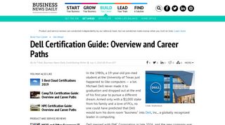 Dell Certification Guide: Overview and Career Paths
