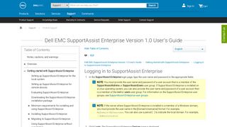 Dell EMC SupportAssist Enterprise Version 1.0 User's Guide