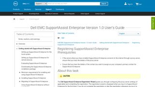 Dell EMC SupportAssist Enterprise Version 1.0 User's Guide