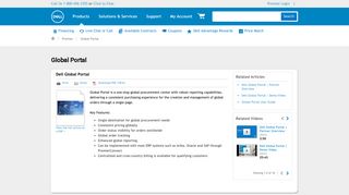 Dell Global Portal | Dell