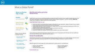 What is Global Portal? | Dell