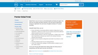 Premier Global Portal | Dell Canada
