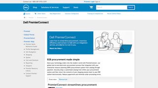 PremierConnect|B2B Integration|Punchout | Dell Canada