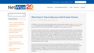 What Does it Take to Become a Dell Premier Partner - Salt Lake City ...