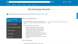 Dell Advantage Rewards | Dell United States