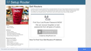 Dell Router Guides - SetupRouter