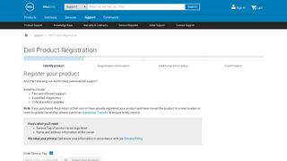 Dell Product Registration | Dell US